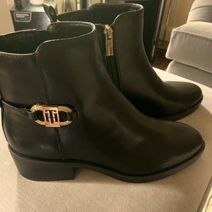 Ankle Boots Black by Tommy Hilfiger